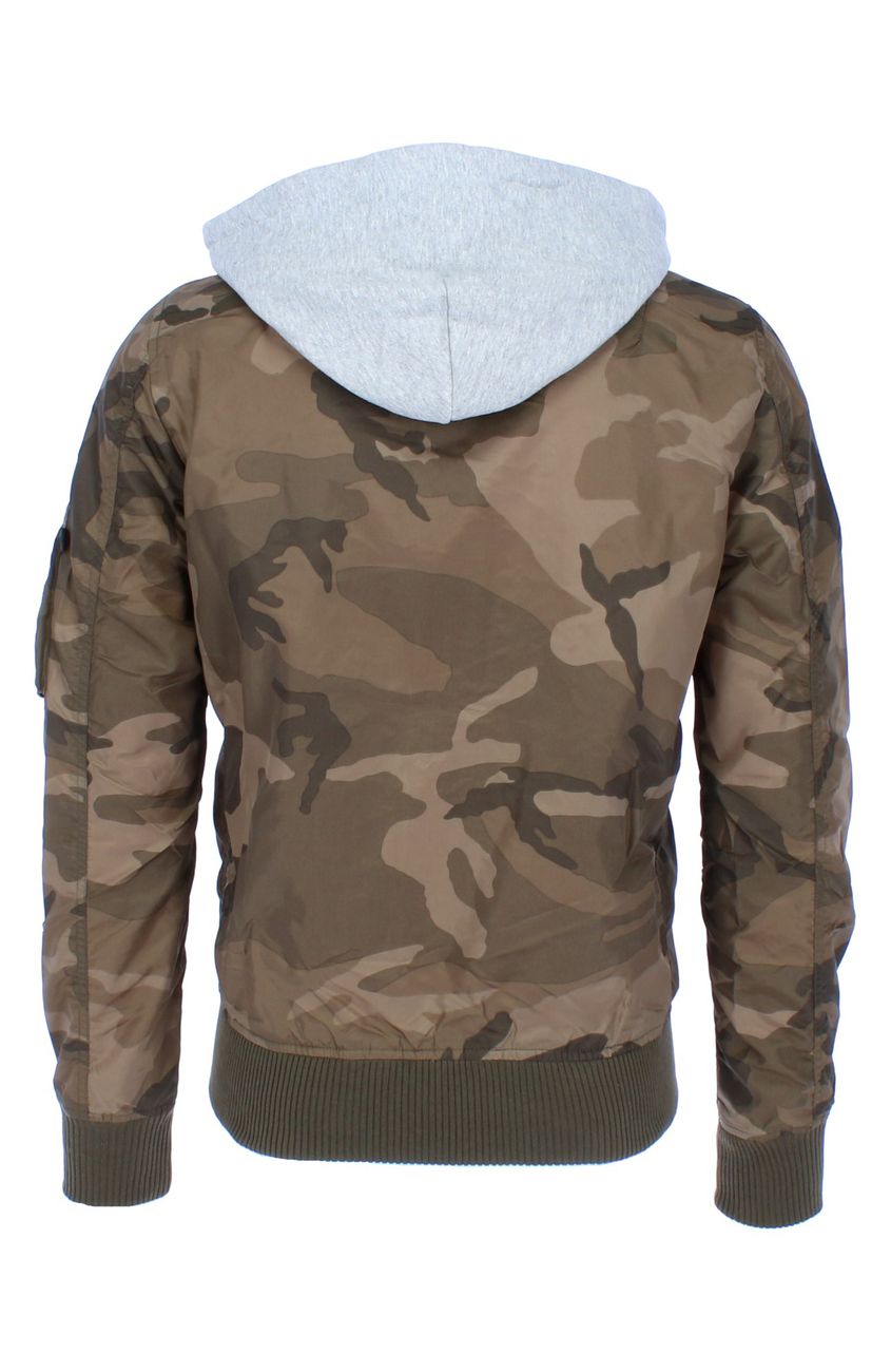 ALPHA INDUSTRIES - MA-1 TT Hood Bomberjacke mit Kapuze